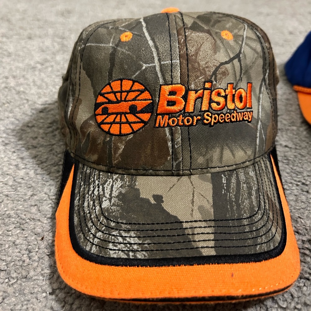 2000s vintage bristol motors speedway nascar hat